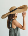 Wide Brim Beach Summer Sun FLOPPY STRAW HAT