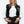 Love Me Now PU Leather Contrast Snap Down Bomber Jacket