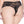 Plus size cheeky lace panty with satin bow