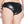 Plus size wet look side lace up crotchless panty