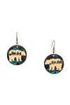 Diona J Mama Bear Dangle Earrings Mother's Day Jewelry Accessories