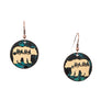 Diona J Mama Bear Dangle Earrings Mother's Day Jewelry Accessories