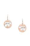 Diona J Mama Bear Dangle Earrings Mother's Day Jewelry Accessories