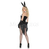 Tuxedo Madame Rabbit 4 Pc Strapless Women’s Halloween Cosplay Costume Set Sz S/M