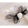 Gorgeous Mesh Veil Hair Bands White