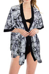 Python Print Kimono Cardigan