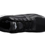 Men's High Arch Firm Support All-In-One Black Walking Shoes, Comfort & Performance Style
