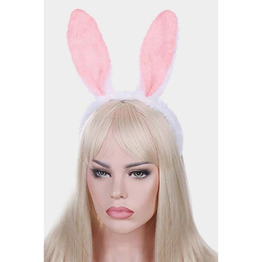 Diona J Bunny Rabbit Round Easter Fur Headbands Hair Accessories Party Costume 2