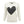 S/S Love Heart Crew-neck  12GG Pullover Sweater