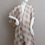 Lightweight Buffalo Check Kimono