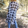 Lightweight Buffalo Check Kimono