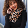 Basic Leopard Print Infinity Scarf
