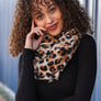 Basic Leopard Print Infinity Scarf