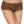 Micro mesh lace ruffle trim tanga shorts