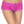 Micro mesh lace ruffle trim tanga shorts