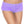 Micro mesh lace ruffle trim tanga shorts