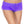 Micro mesh lace ruffle trim tanga shorts