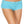 Micro mesh lace ruffle trim tanga shorts