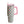 Checkered 40oz Stainless Steel Tumbler with Handle and Straw Lid | Pink