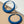 Large color coated puffy hoop earrings