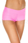 Stretched booty shorts