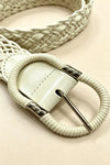 Genuine Leather Braided Belt