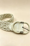 Genuine Leather Braided Belt