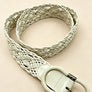 Genuine Leather Braided Belt