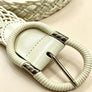 Genuine Leather Braided Belt