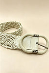 Genuine Leather Braided Belt