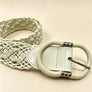 Genuine Leather Braided Belt