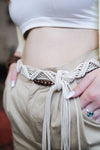 Braided Bead Belt