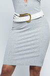 Faux Leather Multi-layer Belt