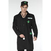 Green Leaf Doctor 3 Pc Halloween Cosplay Black Men's Costume Set Size XL