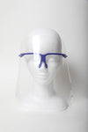 Clear Protective Face Shield With Glasses Frame