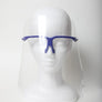 Clear Protective Face Shield With Glasses Frame
