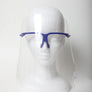 Clear Protective Face Shield With Glasses Frame