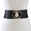 LARGE DOUBLE CIRCLE BUCKLE BELT