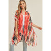 DIONA J TRIBAL PATTERN KIMONO CARDIGAN ONE SIZE COLOR YELLOW