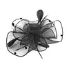 A Fascinator Hat Mesh Ribbon Feathers Gatsby