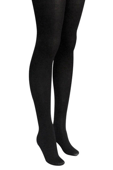 Deep Black Narrow Sheer Tights Pantyhose Stocking