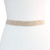 8 Lines Rhinestone Bridal Wedding Belt, Sash Strap