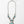 Silver Stepping Stone Necklace With Turquoise
