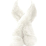 Faux Felt Fur Pompom Neck Warmer Wrap Scarf
