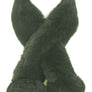 Faux Felt Fur Pompom Neck Warmer Wrap Scarf