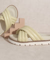 OASIS SOCIETY Grace - Puffed Strap Slide