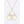 Diona J ABALONE CUBIC ZIRCONIA PENDANT NECKLACE SET RHODIUM