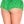 Soft rufflled shorts with back satin bow