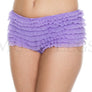 Soft rufflled shorts with back satin bow