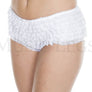 Soft rufflled shorts with back satin bow